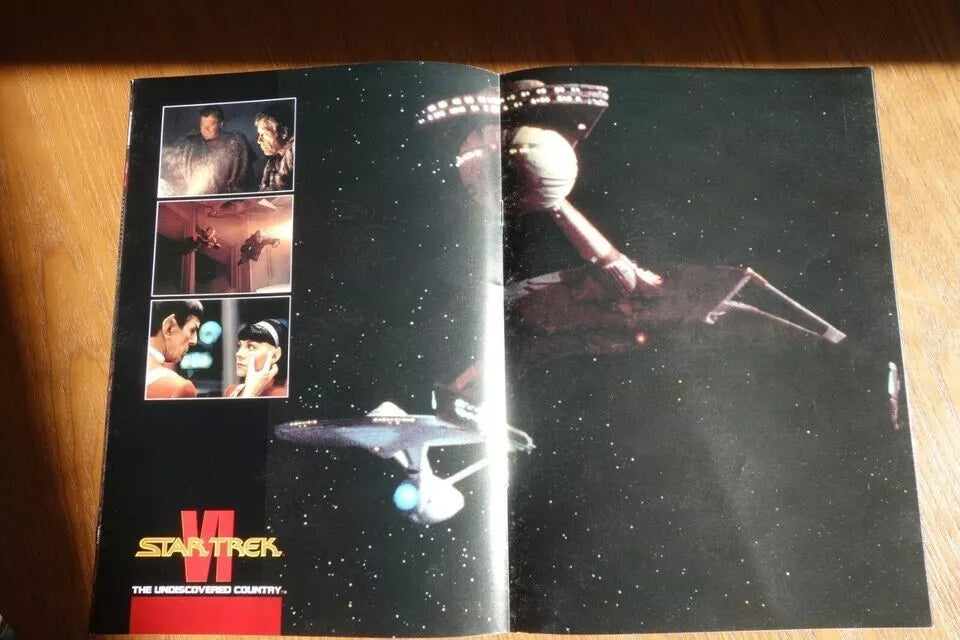 Star Trek Undiscovered Country Japanese Movie Program Pamphlet 1991