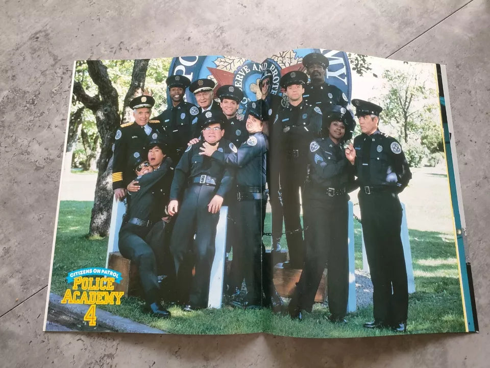 Police Academy 4 Japanese Movie Program Pamphlet 1987