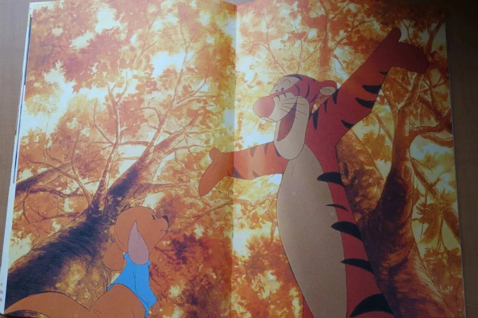 The Tigger Movie Japanese Anime Movie Program Pamphlet 2000 Disney