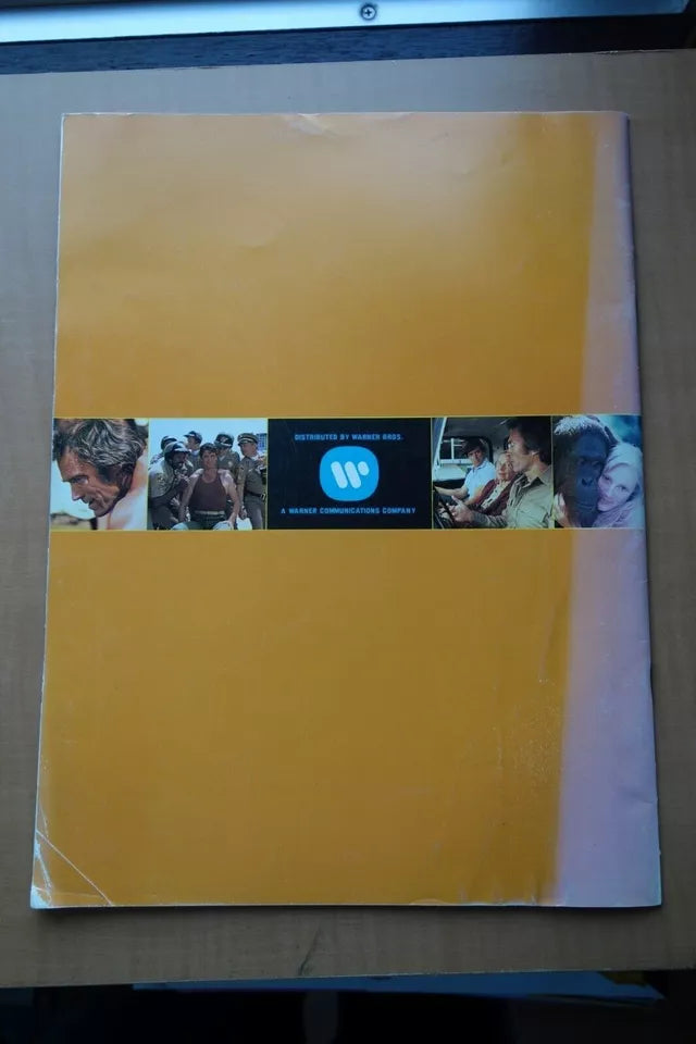 Any Which Way You Can Japanese Fim Movie Pamphlet Program 1980 Clint Eastwood