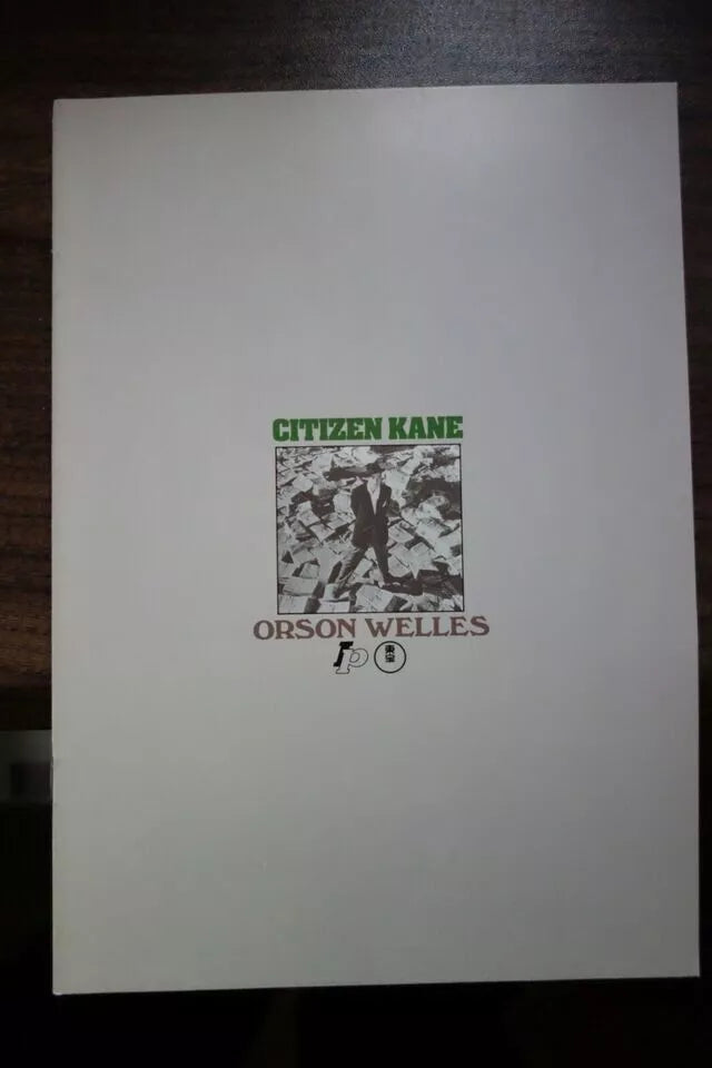 Citizen Kane Japanese Movie Program Pamphlet 1941 R Orson Wellles