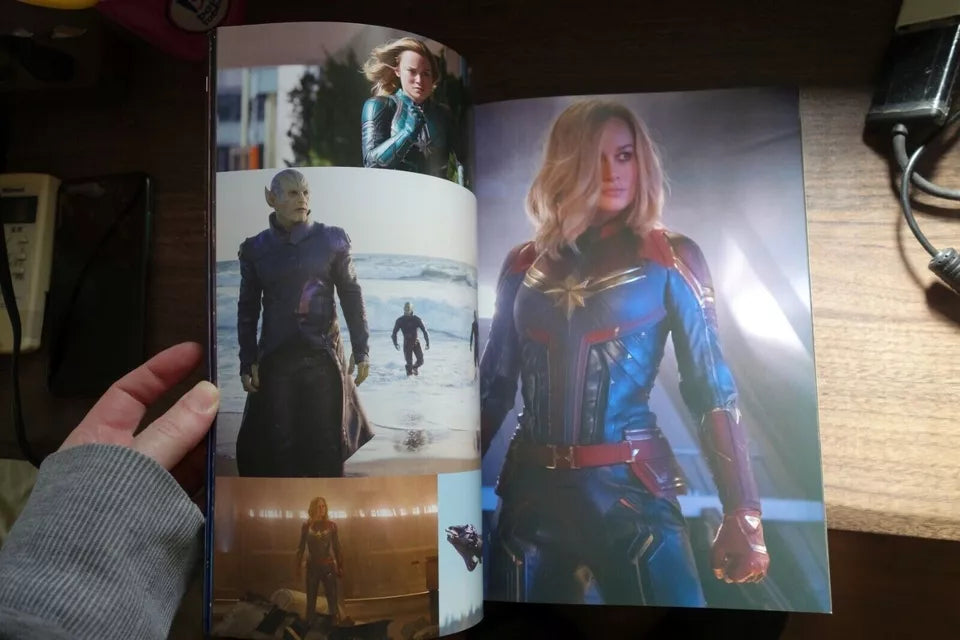 Captain Marvel Japanese Movie Program Pamphlet 2019