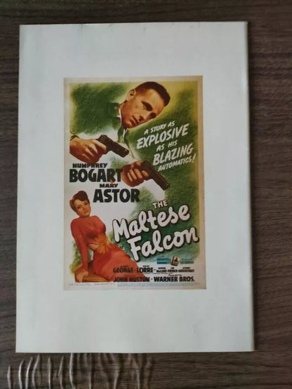 The Maltese Falcon Japanese Movie Program Pamphlet 1941 R
