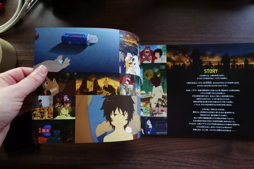 The Boy And The Beast Japanese Anime Movie Program Pamphlet 2015
