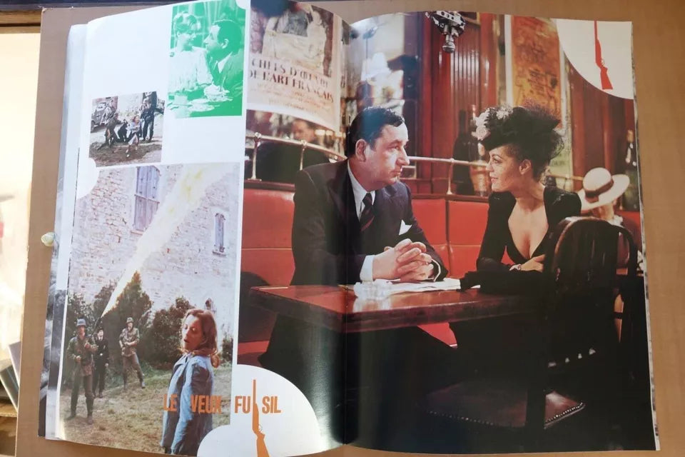 The Old Gun Japanese Movie Program Pamphlet 1975
