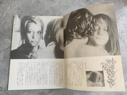 A Swedish Love Story Japanese Movie Program Pamphlet 1970