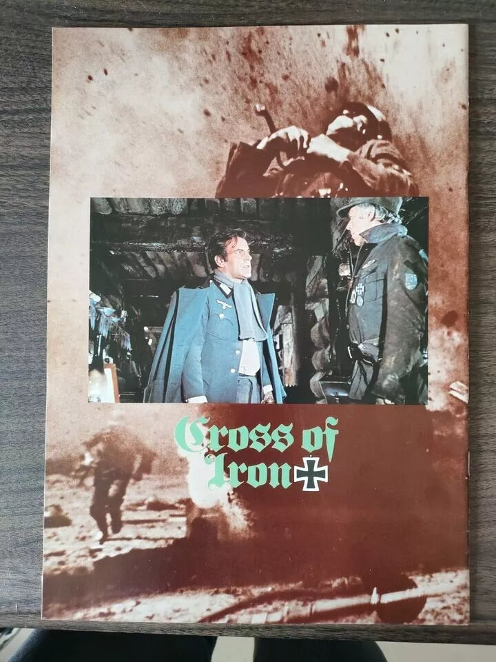 Cross of Iron Japanese Movie Program Pamphlet 1977 Peckinpah