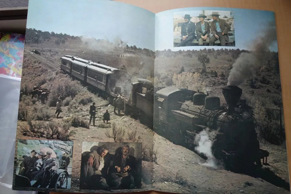 Butch Cassidy And The Sundance Kid Japanese Movie Program Pamphlet 1969