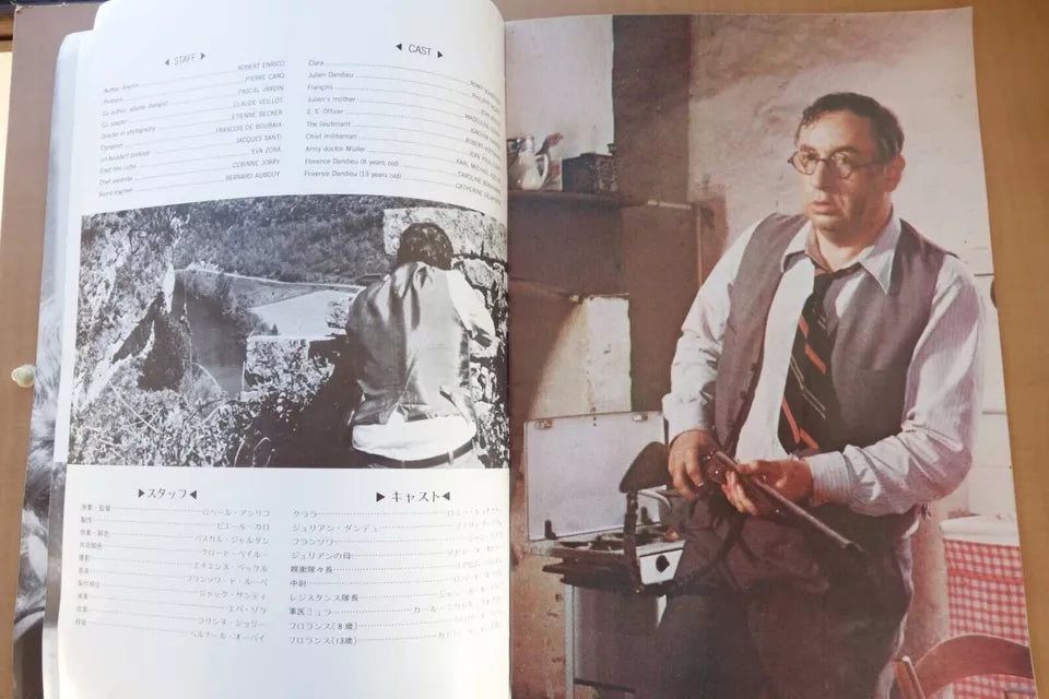 The Old Gun Japanese Movie Program Pamphlet 1975