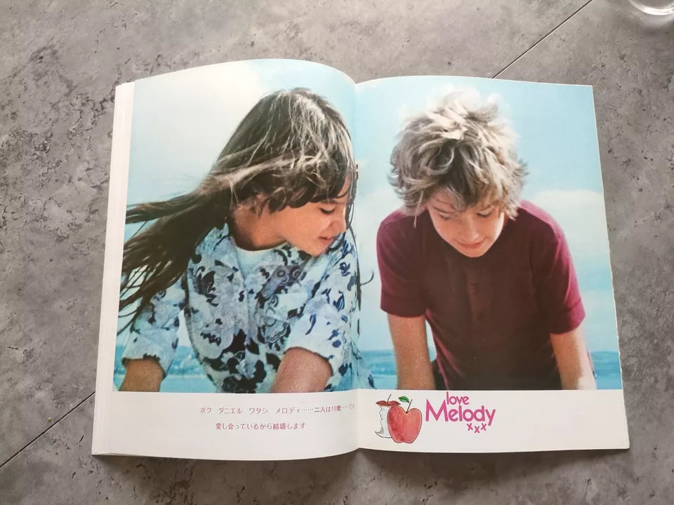Melody Japanese Movie Program Pamphlet 1971