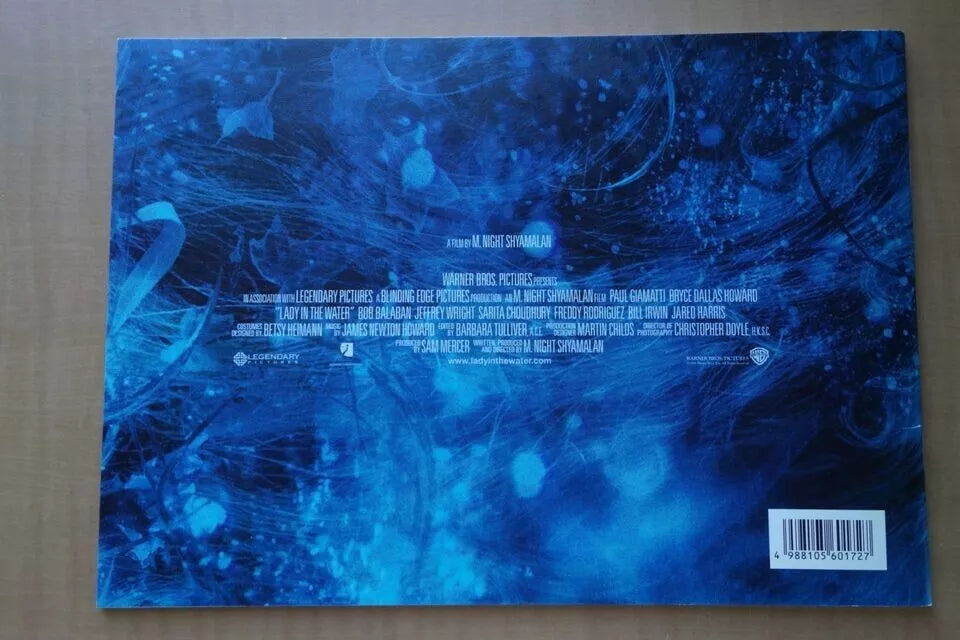 Lady In The Water Japanese Film Movie Program Pamphlet Shyamalan