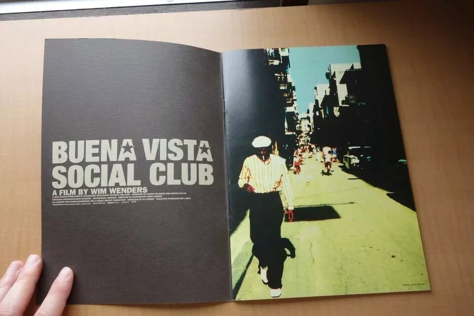 Buena Vista Social Club Japanese Movie Program Pamphlet 1999 Wim Wenders
