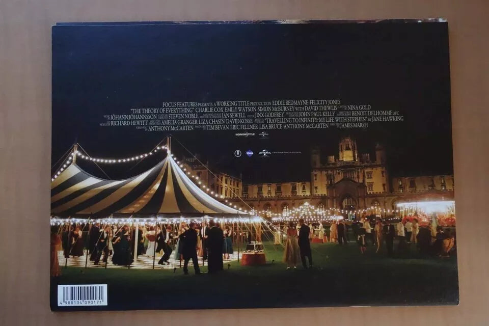 The Theory of Everything Japanese Movie Program Pamphlet 2014 Stephen Hawking