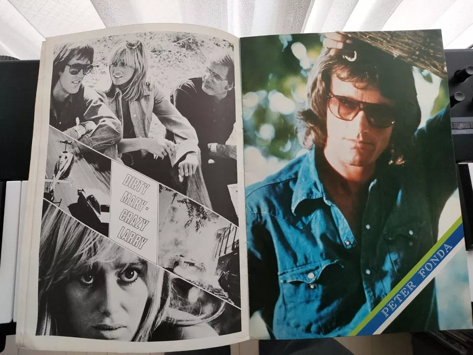 Dirty Mary Crazy Larry Japanese Movie Program Pamphlet 1974