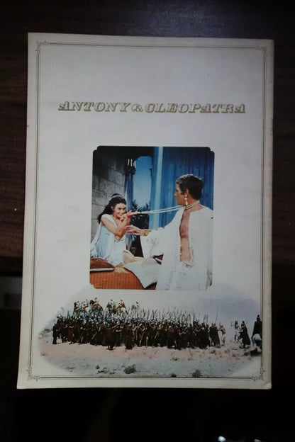 Anthony And Cleopatra Japanese Movie Program Pamphlet 1972