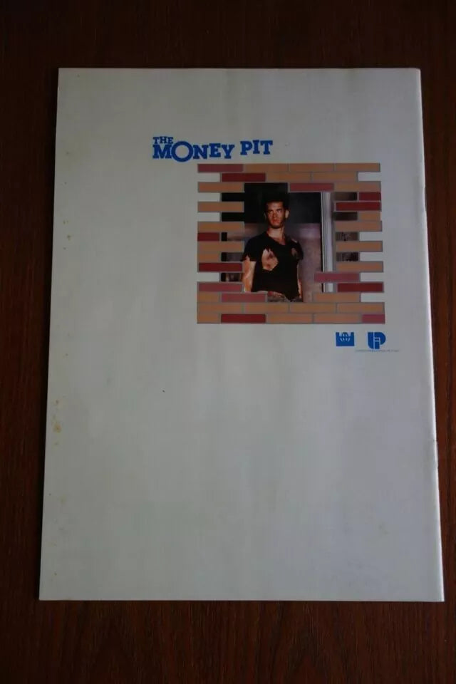 The Money Pit Japanese Movie Program Pamphlet 1986