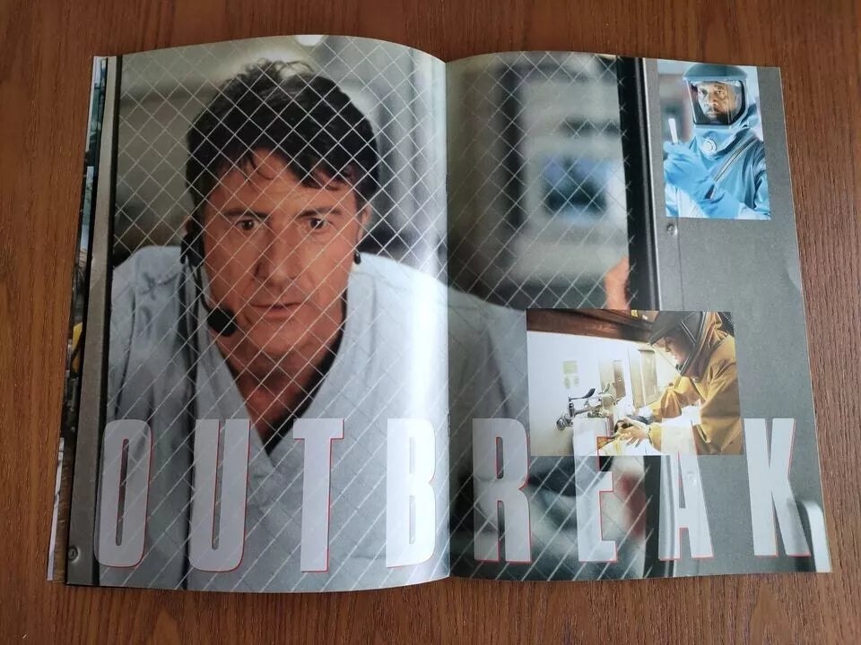 Outbreak Japanese Movie Program Pamphlet 1995