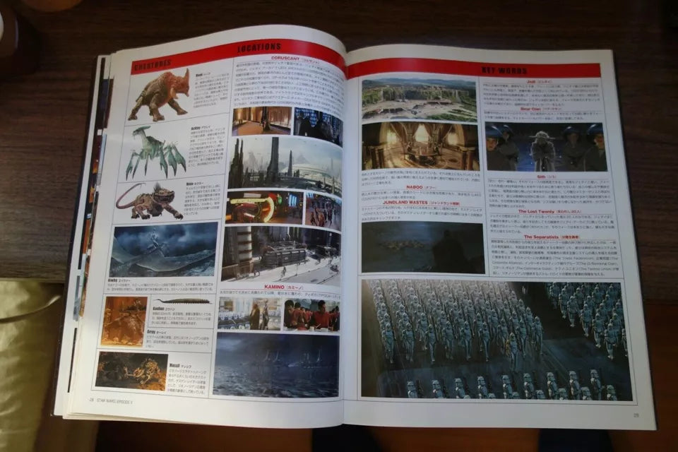 Star Wars 2 Attack of The Clones Japanese Movie Program Pamphlet 2002