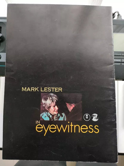 Eyewitness Japanese Movie Program Pamphlet 1970