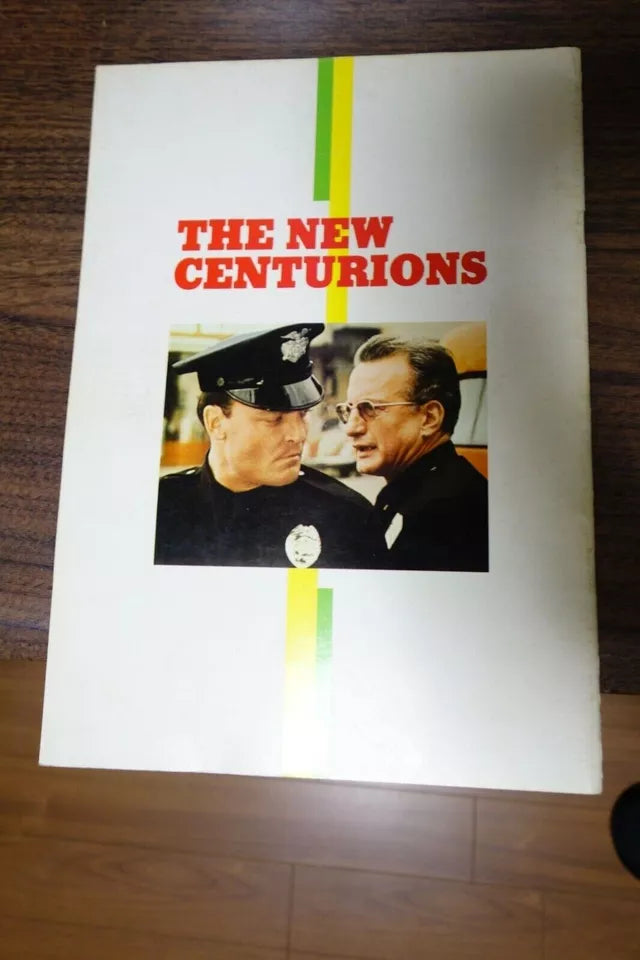 The New Centurions Japanese Movie Program Pamphlet 1972