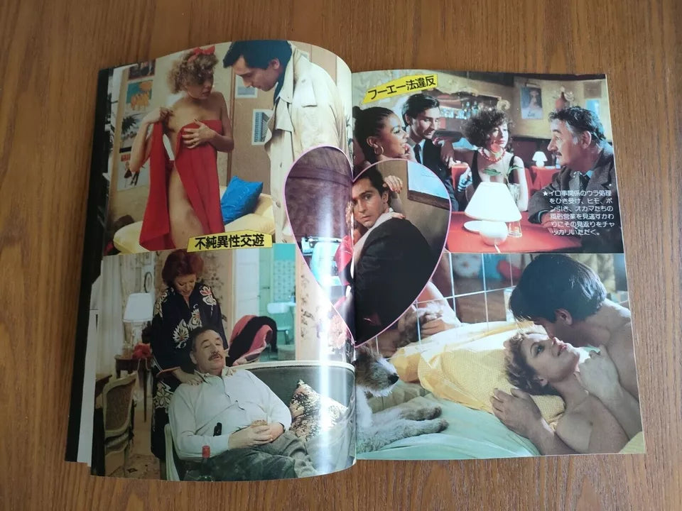 Le Cop Japanese Movie Program Pamphlet 1984
