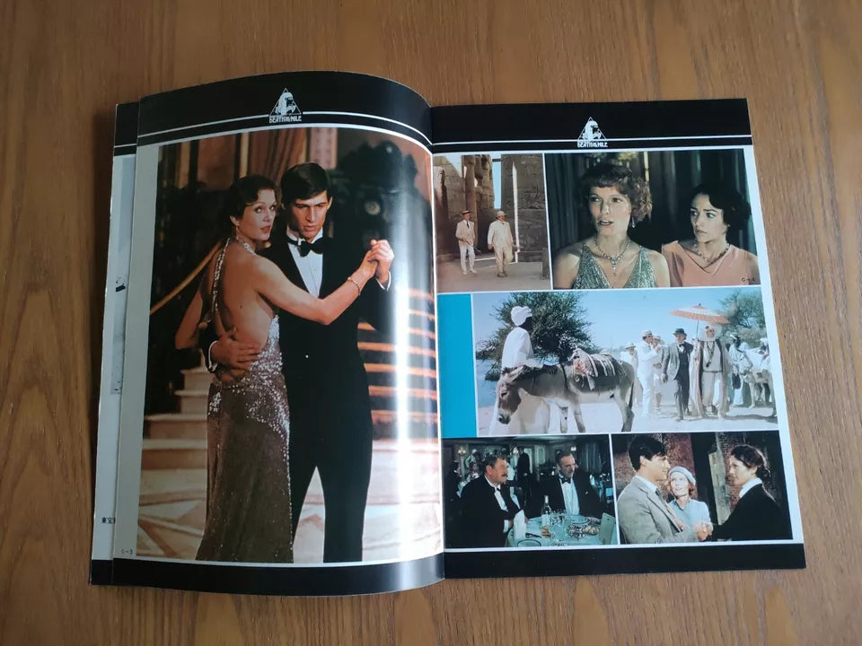 Death On The Nile Japanese Movie Program Pamphlet 1978 Agatha Christie