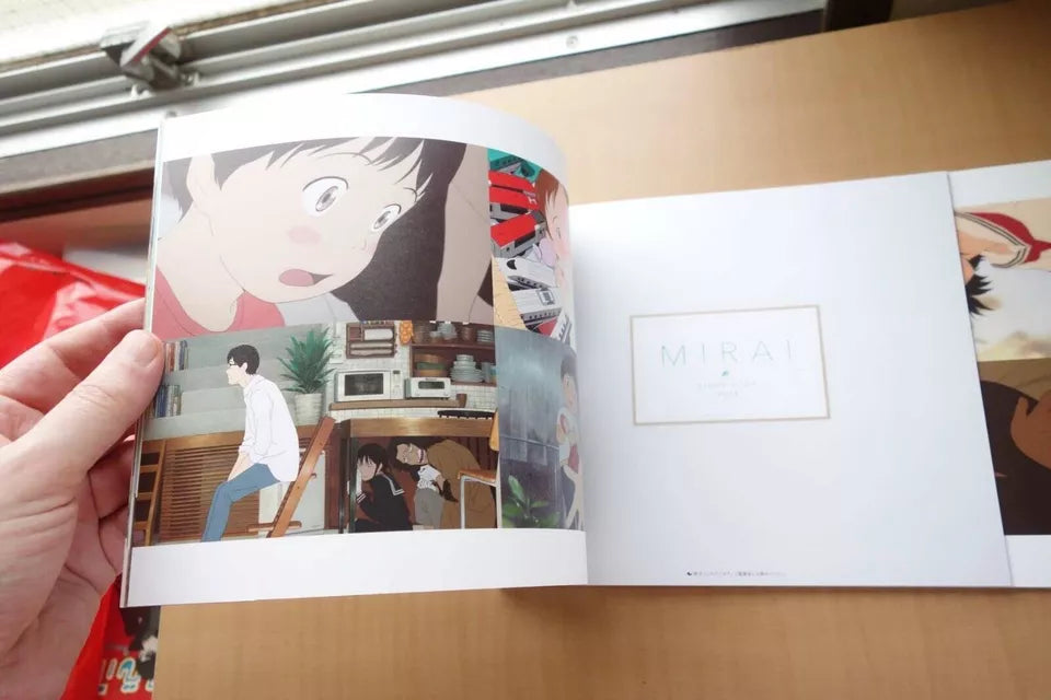 Mirai No Mirai Japanese Anime Movie Program Pamphlet 2018 Mamoru Hosoda