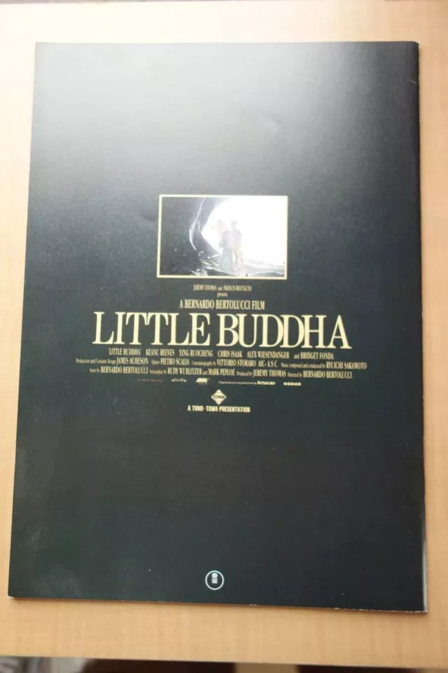 Little Buddha Japanese Movie Program Pamphlet 1993 Bertolucci