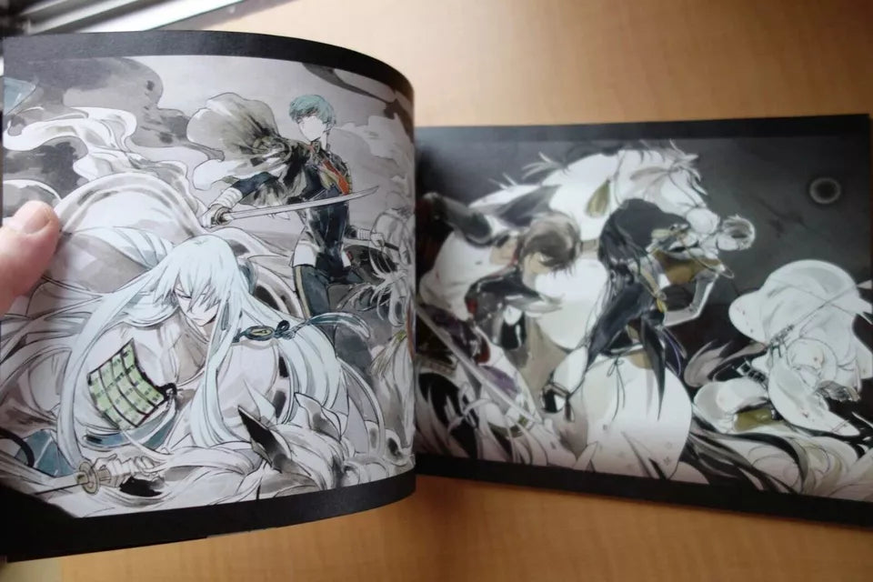 Touken Ranbu Japanese Anime Movie Program Pamphlet 2015 Illustration Book