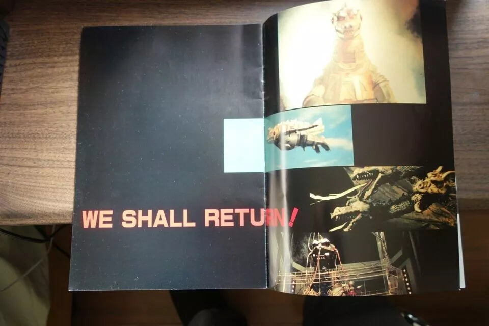 Godzilla Japanese Movie Program Pamphlet 1983