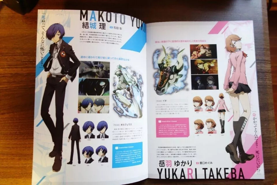 Persona 3 Movie 1 Spring of Birth Japanese Anime Movie Program Pamphlet 2013