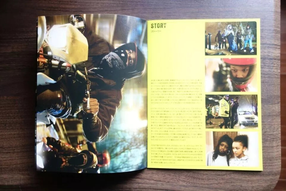 Attack The Block Japanese Film Movie Program Pamphlet 2011