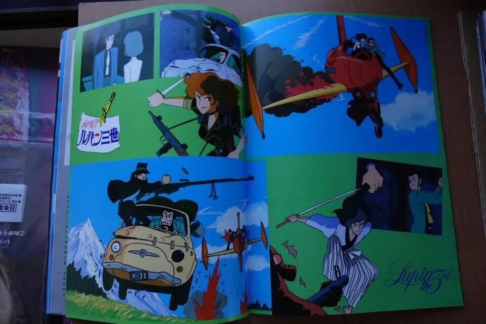 Lupin Castle of Cagliostro Japanese Anime Movie Program Pamphlet 1979 Miyazaki