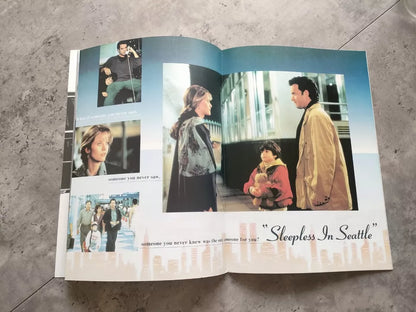 Sleepless In Seattle Japanese Movie Program Pamphlet 1993