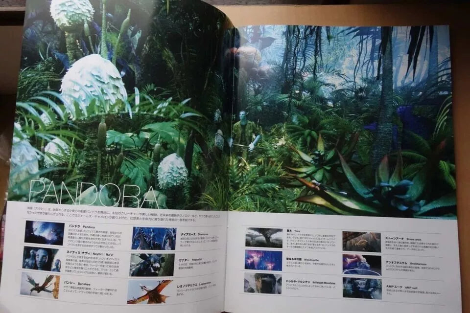 Avatar Japanese Movie Program Pamphlet 2009