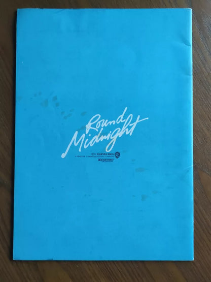 Round Midnight Japanese Movie Program Pamphlet 1986 Bud Powell