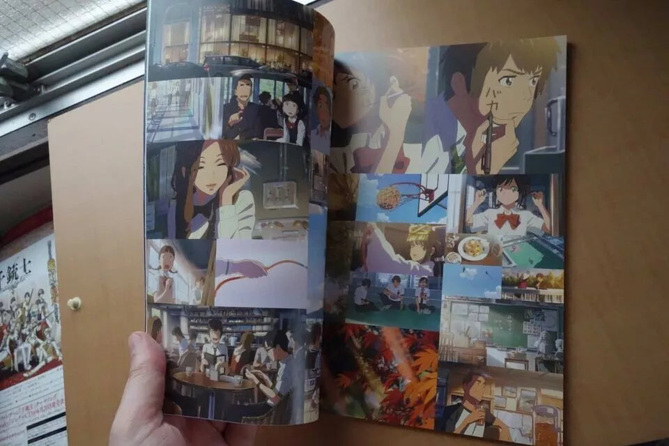 Your Name Japanese Anime Movie Program Pamphlet 2016 Makoto Shinkai