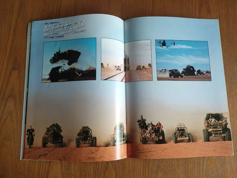 Mad Max Beyond Thunderdome Japanese Movie Program Pamphlet 1985