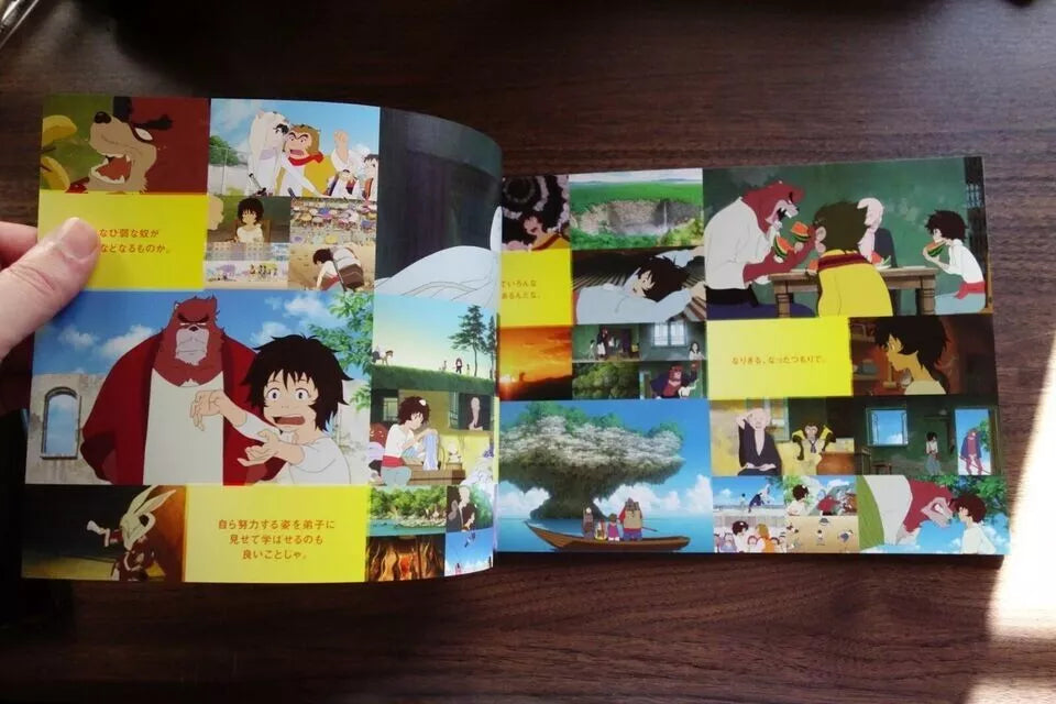 The Boy And The Beast Japanese Anime Movie Program Pamphlet 2015