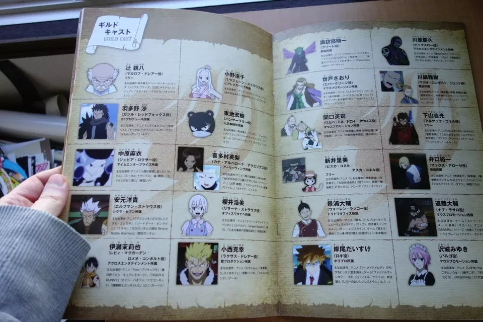 Fairy Tail Movie Japanese Movie Program Pamphlet 2012