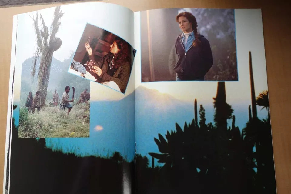 Gorillas In The Mist Japanese Movie Program Pamphlet 1988