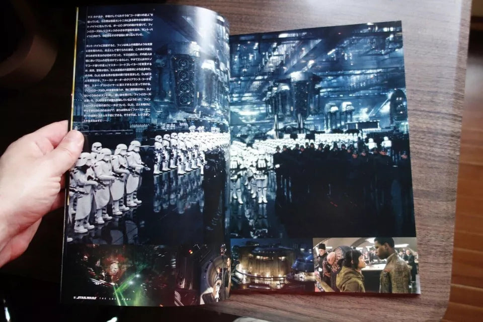 Star Wars VIII The Last Jedi Japanese Movie Program Pamphlet 2017
