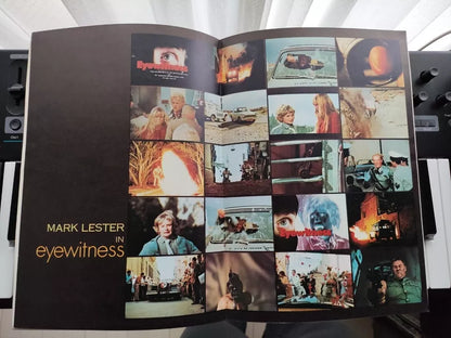 Eyewitness Japanese Movie Program Pamphlet 1970