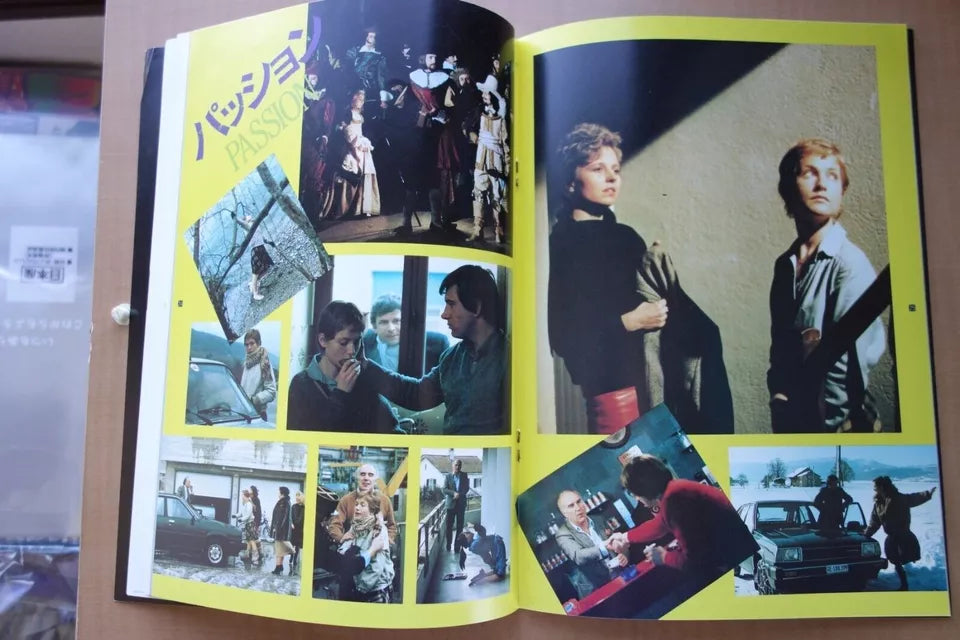 Godard's Passion Japanese Movie Program Pamphlet 1982 Jean-Luc Godard