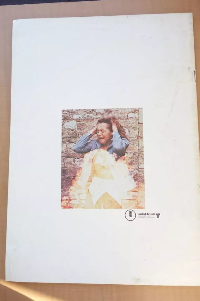 The Old Gun Japanese Movie Program Pamphlet 1975