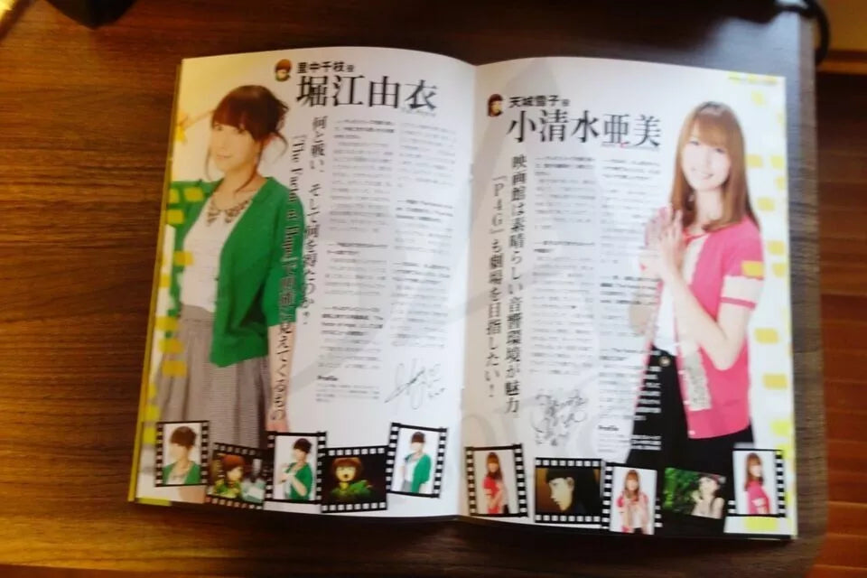 Persona 4 The Factor of Hope Japanese Anime Movie Program Pamphlet 2012