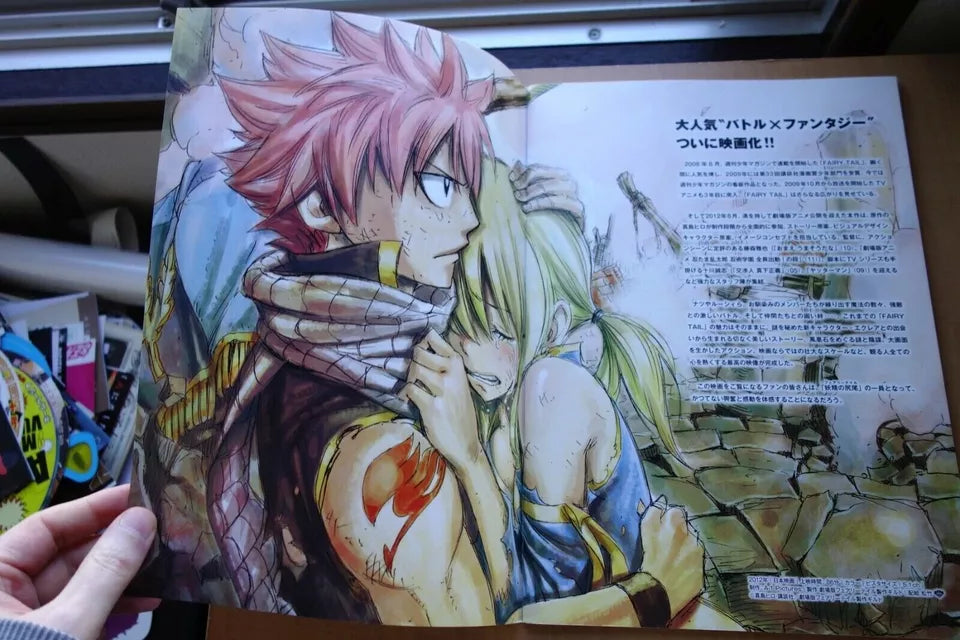 Fairy Tail Movie Japanese Movie Program Pamphlet 2012