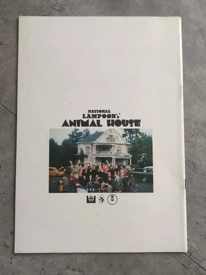 National Lampoon's Animal House Japanese Movie Program Pamphlet 1978