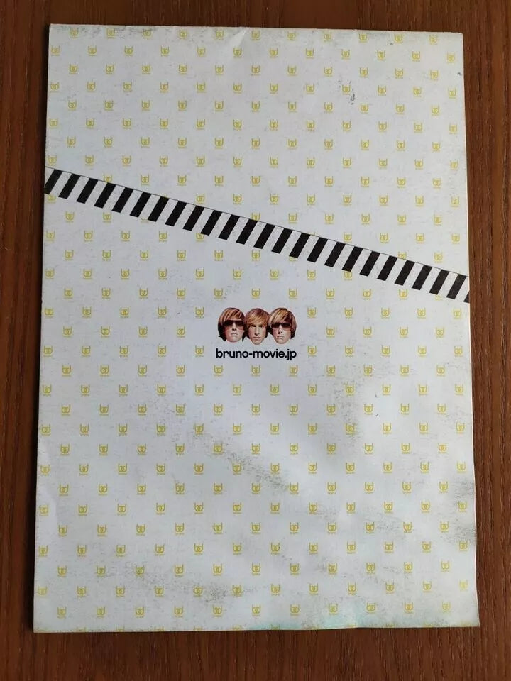 Bruno Japanese Movie Program Pamphlet 2009 Cohen
