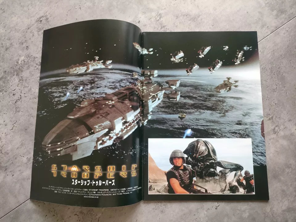 Starship Troopers Japanese Movie Program Pamphlet 1997